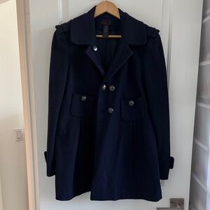 Vince Men's Deep Blue Peacoat